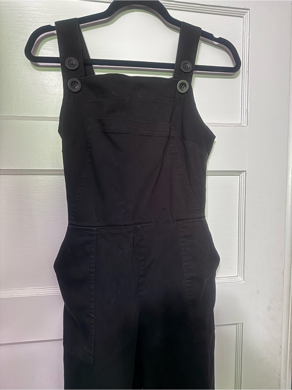 Nooworks Black Button-Strap Overalls - Picture 5 of 7